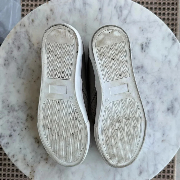 Women’s Jenn Ardor Perforated Slip-On Shoes - gray, size 8 - Picture 3 of 6